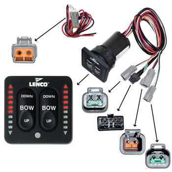 Trim Tab Switch Kit w/LED