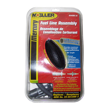 Fuel Line Assembly 3/8" 80"Len
