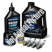 Yamaha F115 LF115 100 Hour Service Kit - OEM Filters Seals Spark Plugs