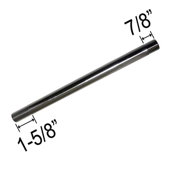 Tilt Tube Stainless 7/8x12-7/8